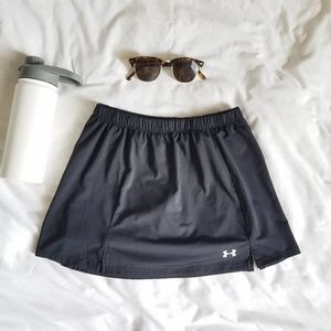 A-line Tennis Skirt - Black Under Armour Athletic